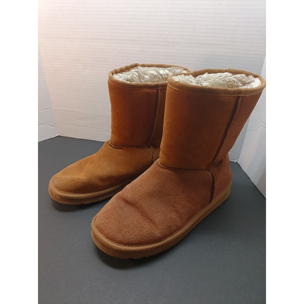UGG Classic Short Boot - Brown Women's Size 9 Sheep Insoles Soft Warm
